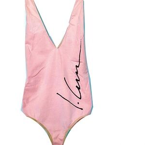 3 FOR $20 NWOT Pink Bodysuit with Signature Detail